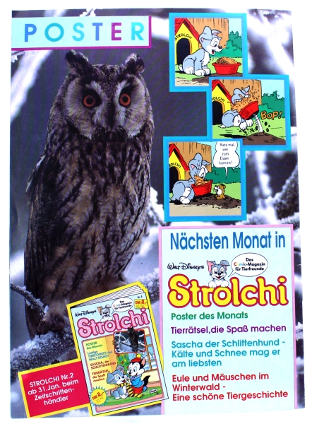 Walt Disneys Strolchi Comic-Magazin Nr. 1: Winterfreuden von Ehapa